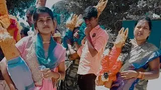 Manchur sivarathiri festival mood #enjoy#to family #love #manchuru anjaneya swamy temple #jaihanuman