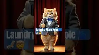 AI Cat Investigates Laundry Mysteries 😹🧦 | AI Cat Club