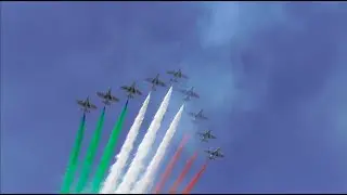 FRECCE TRICOLORI ad Angera ed Arona il 10 luglio 2022