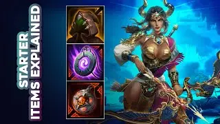 SMITE - ALL STARTER ITEMS & CONSUMABLES EXPLAINED