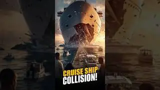 Massive Cruise Ship CRASH Caught on Camera #shorts #youtubeshorts #ytshorts