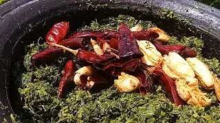 CASSAVA LEAVES WITH GARLIC EASY RECIPE
