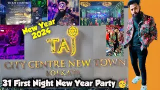 Taj Hotel 31st Night New Year Party 2024 🎉 | Taj Hotel City Centre 2 | Taj Hotel Kolkata |Taj Hotel