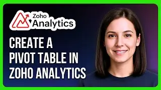 Как создать сводную таблицу в Zoho Analytics
