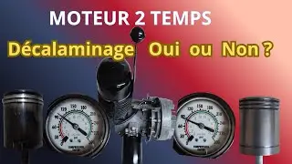 Décalaminage moteur 2-temps : test compression avant/après sur Solex 3800