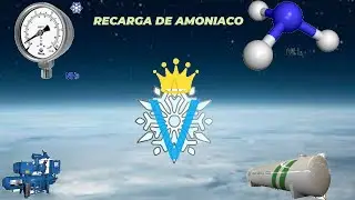 REFRIGERACION EN AMONIACO PARA PRINCIPIANTES:* RECARGA DE AMONIACO *
