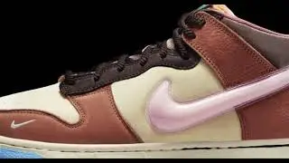 Nike Dunk Mid x Social Status Chocolate Milk #shorts
