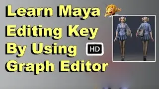 Learn Maya HD | Editing Key By Using Graph Editor | Maya Autodesk 3D Basics Animation HD |