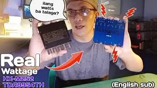 TDA8954TH class d amplifier | real watts neto bago ka bumili panoorin mo ito...(English sub)