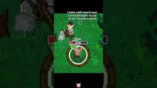 I made a Skill-Based Pet Taming Mechanic for my RPG Game #gamedesign #devlog #indiegame