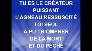 NOUS VENONS DANS TA PRÉSENCE