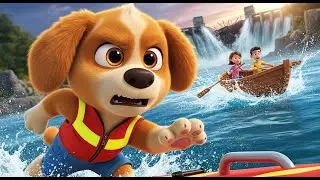Runaway River Rescue 🚨🐶 | Brave Puppy Saves Kids | Buddy Patrol Kids