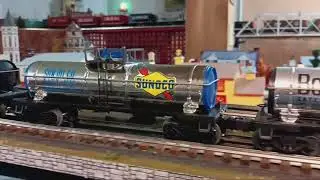 Lionel's chrome tank cars