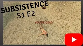 Getting Mauled by a Boar Cures Poison! | Subsistence Gameplay Season 1 Episode 2