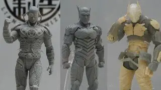 New Batman action figures on display by LPZZ