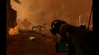 BLACK MESA XEN HALF LIFE REMAKE Прохождение #5 Подводные пещеры Конец Гонарч Крабовые палочки