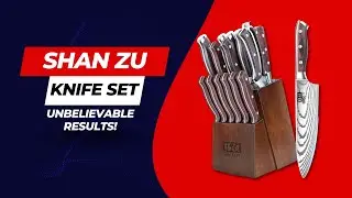 The SHAN ZU Professional Knife Sharpener Reviewed | Kitchen Knife Set | Sharp as Ever