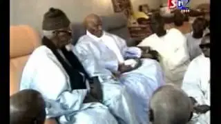 Apr&egrave;s les &eacute;lections pr&eacute;sidentielles Abdoulaye Wade chez Serigne Sidy Mokhtar Mbacke