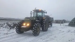 Wywóz obornika John Deere 4040s - Z Życia Mikiego #26