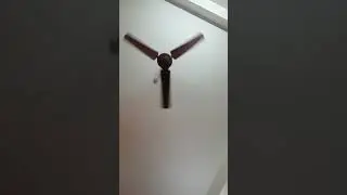 Ceiling fan gone wild #viral #viralvideo #youtube #yt #youtubeshorts #ytshorts #ceilingfan #fan #fyp