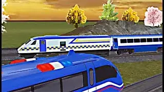 Police Train Simulator 3D: Prison Transport - Level 12