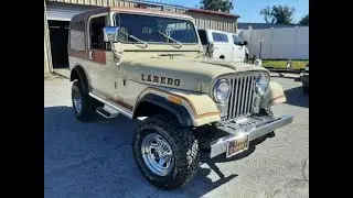 1984 Jeep CJ7 Laredo 6 cyl 5 sp EZCustom4x4.com