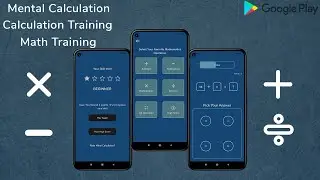 Test Mental Calculation speed and Calculation Training App