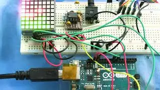 MSGEQ7 8x8matrix demo
