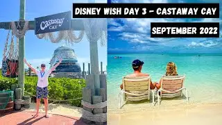 Disney Wish Vlog Day 3 - First time at Castaway Cay, Halloween on the High Seas and Arendelle!