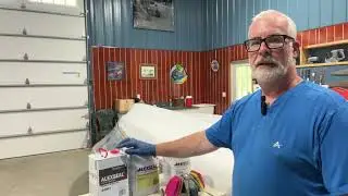 How to Restore an Old Fiberglass Boat - Episode 14 - Priming the Hull for Paint