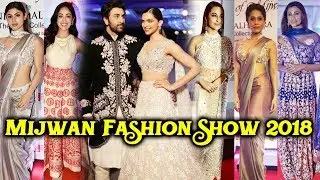 Mijwan Fashion Show 2018 FULL HD VIDEO | Ranbir, Deepika, Mouni, Sonakshi, Daisy