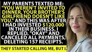 My Parents Texted Me_ _You Weren't Invited To Dinner, Your Brother's Girlfriend Doesn't Like You_