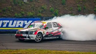 TERROR BENZ M104 TURBO MERCEDES 190 DRIFTING - Magyar Tam&aacute;s | Drift Kings Summer Festival 2025 |
