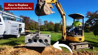 How to Replace a Septic System Distribution Box | Cracked D-Box