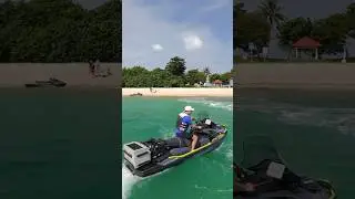 DJI Neo over water tracking Jetski #djineo