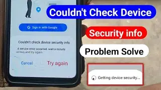 FIX Couldn't Check Device Security Info Mi Account Problem | Couldn't Check Device Security issue