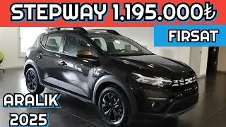 ARALIK 2025 EN UCUZ SIFIR OTOMOBİL | S&Uuml;RPRİZ FİYATLARLA DACIA SANDERO STEPWAY