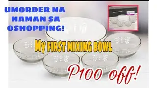 OSHOPPING | MASTERTON 5-PIECE CLEAR BOWL SET UNBOXING