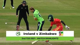 Ireland vs Zimbabwe 2nd T20I 2021 | Match Highlights