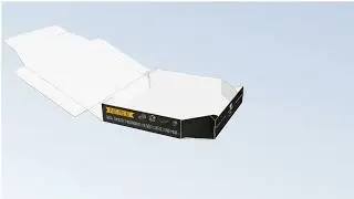 Pizza Box Template for Packaging