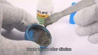 🔥 Relife RL-548 Solder Paste Thinner - Fix thick paste instantly leaded or lead-free📲