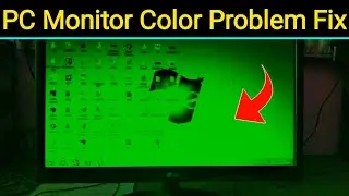 How To Fix Monitor Color Problem | Pc Monitor Color Problem