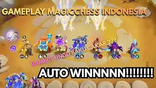 AUTO WIN!! BUILD MARSHA BINTANG 3 + RAHASIA SINERGI TERBARU 😱 | Magic Chess Indonesia