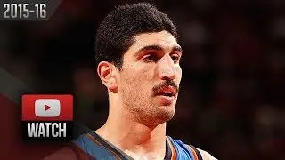Enes Kanter Full Highlights at Trail Blazers (2016.04.06) - 33 Pts, 20 Reb, Career-HIGH!