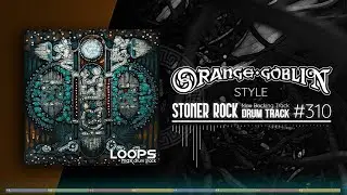 Stoner Rock Drum Track / Orange Goblin Style / 110 bpm