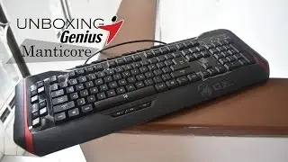KEYBOARD JENIUS??? - UNBOXING Genius Manticore Indonesia