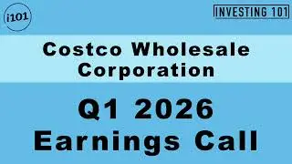 Costco Wholesale Corporation Q1 2026 Earnings Call