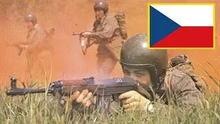 V&yacute;sadk&aacute;ri / Paratroopers - Czechoslovak military song (with english translation)