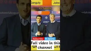 Sourav Ganguly and former  coach of India John Wright || #dada #souravganguly #indiancricket