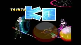 MUGEN (Ikemen go) COM Battle - Tohka & Sephiroth VS Vergil & Saikyo Cirno